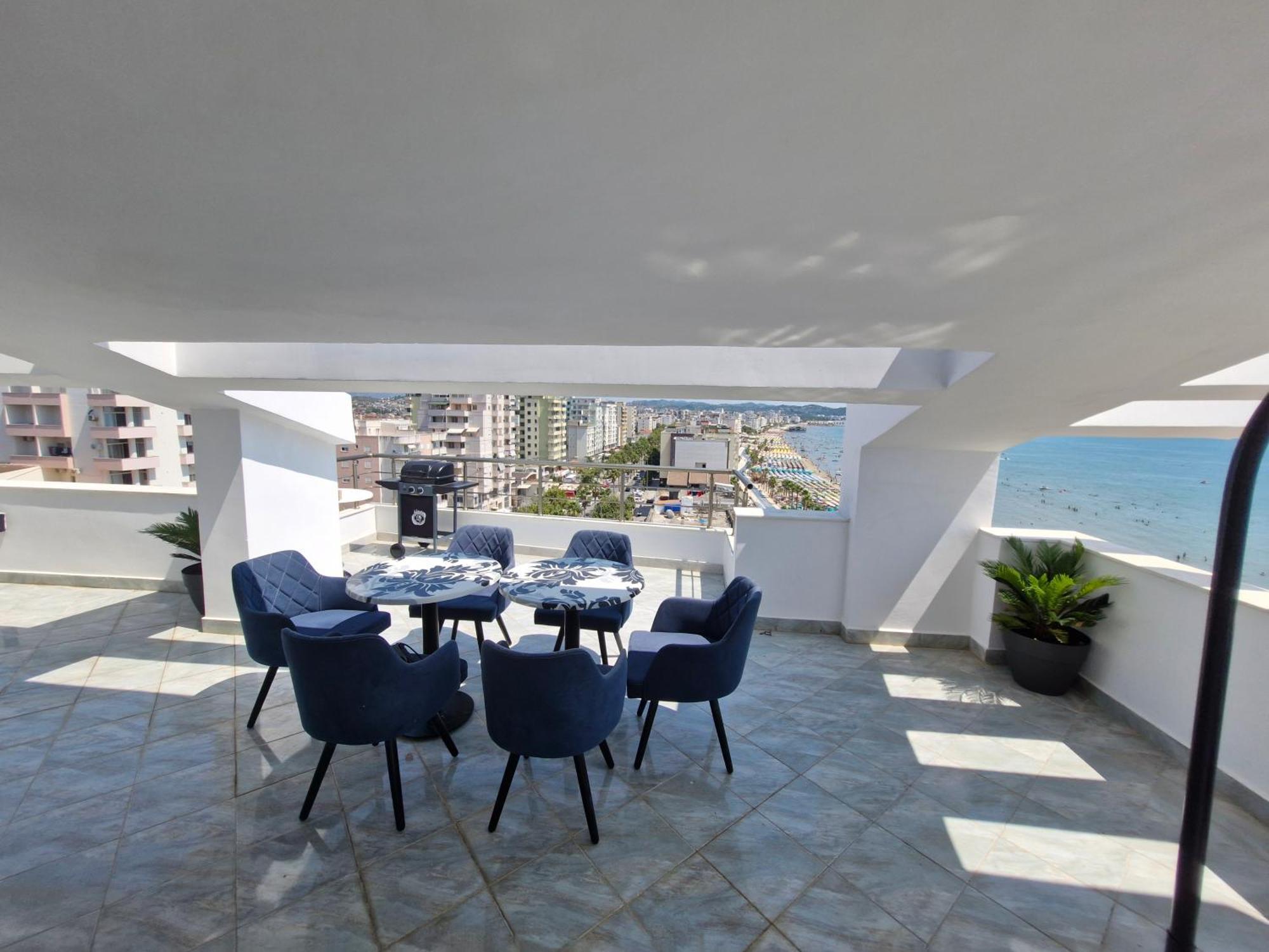 Luxury Penthouse Villa Драч Екстериор снимка