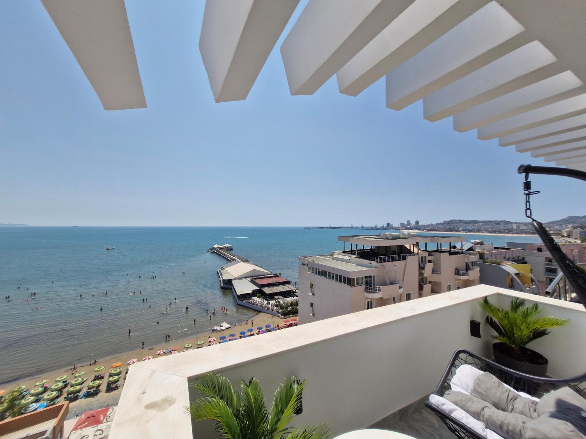 Luxury Penthouse Villa Драч Екстериор снимка